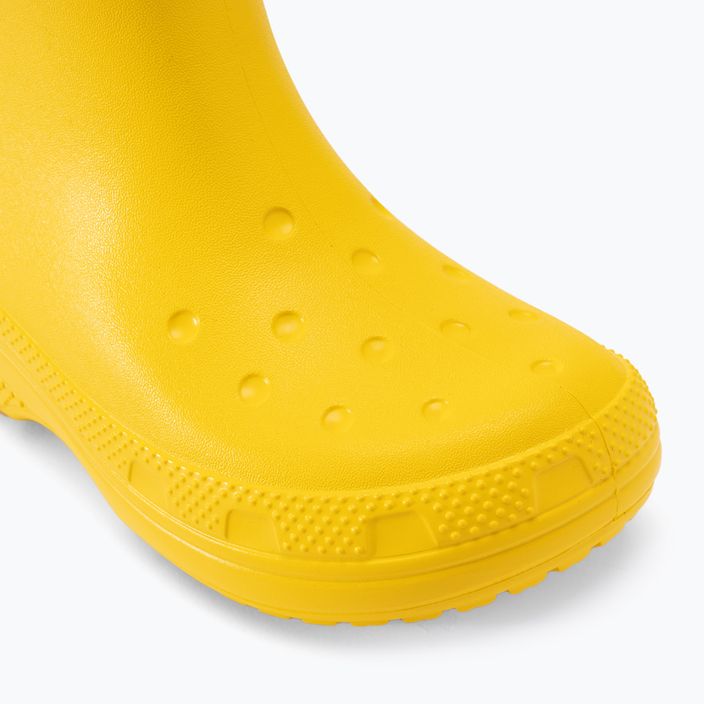 Crocs Classic Boot Kinder Sonnenblume Gummistiefel 7