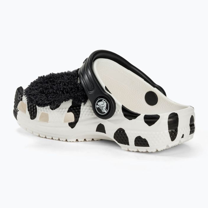 Crocs Classic I AM Dalmatiner weiß/schwarz Kinder-Flip-Flops 4