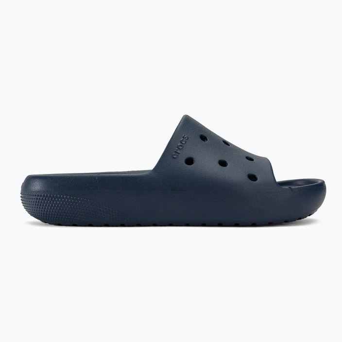 Crocs Classic Slide V2 Pantoletten navy 2