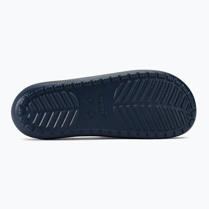 Crocs Classic Slide V2 Pantoletten navy 4