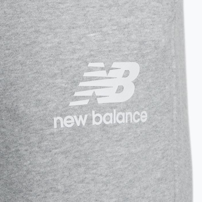 New Balance Essentials Stacked Logo French grau Herren Trainingshose NBMP31539AG 7