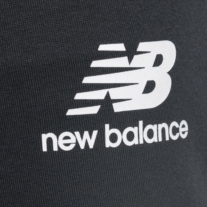 New Balance Essentials Stacked Logo French Herren Trainingshose schwarz NBMP31539BK 7