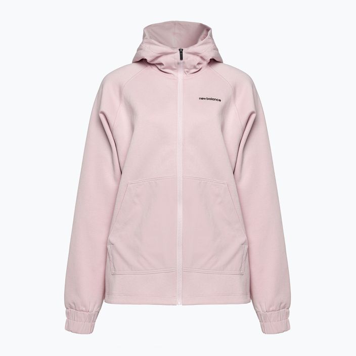 Damen Trainingsjacke New Balance Achiever Tech Fleece rosa WJ31101SOI 5