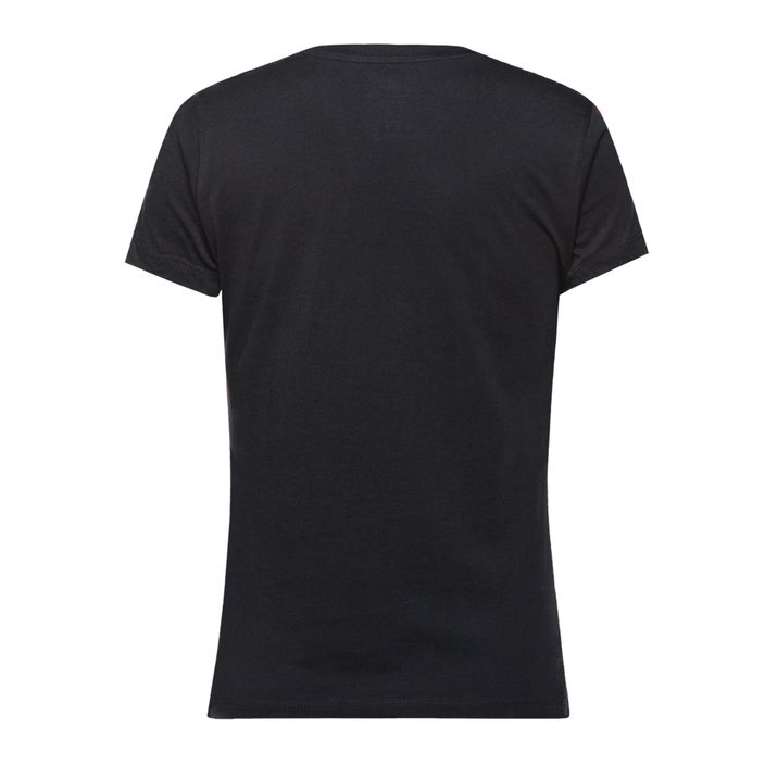 Damen New Balance Essentials Stacked Logo Co T-shirt schwarz NBWT31546 6