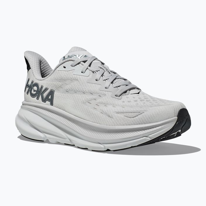 HOKA Clifton 9 nimbus cloud/steel wool Herren Laufschuhe