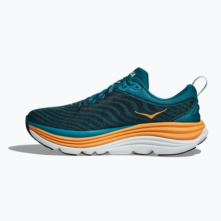 HOKA Herren Laufschuhe Gaviota 5 deep lagoon/sherbet 3