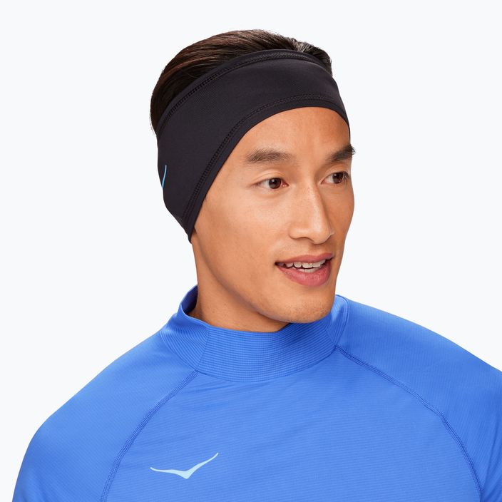 HOKA Cold Snap Fleece Stirnband schwarz 4