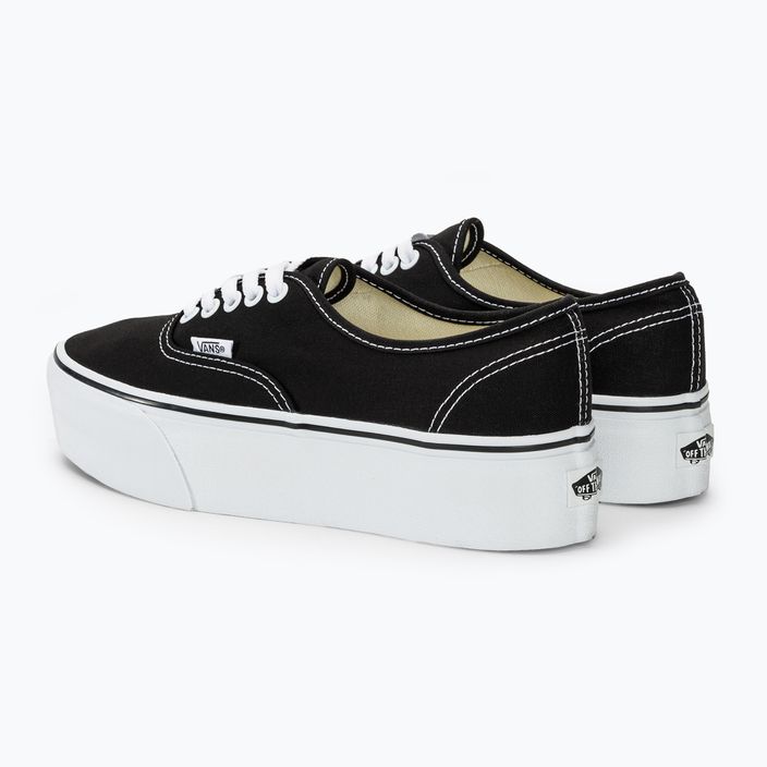 Vans UA Authentic Stackform schwarz/true white Schuhe 3