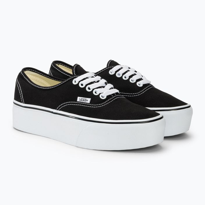 Vans UA Authentic Stackform schwarz/true white Schuhe 4