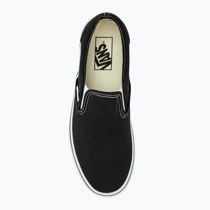 Vans UA Classic Slip-On Stackform schwarz/true white Schuhe 6