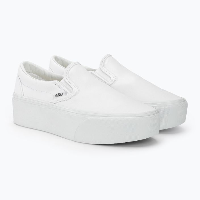 Vans UA Classic Slip-On Stackform Schuhe true white 4