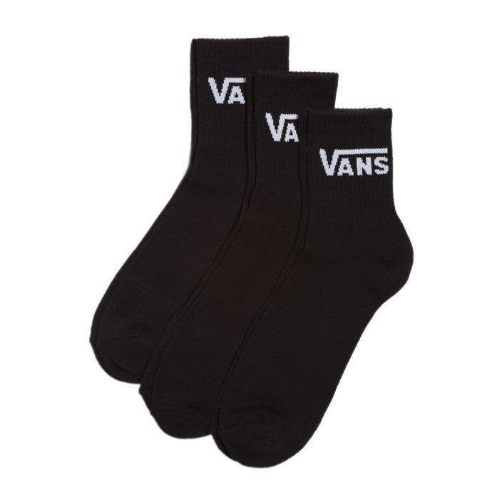 Herren Vans Classic Half Crew Socken 3 Paar schwarz 2