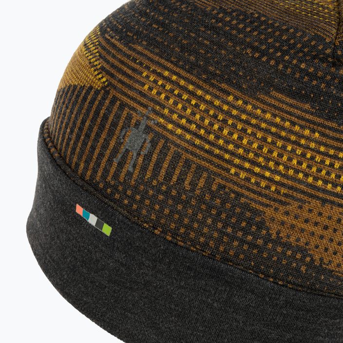 Smartwool Merino Reversible Cuffed Holzkohle mtn scape cap 4