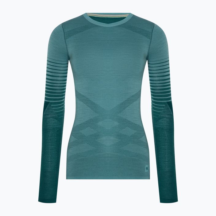 Damen Smartwool Intraknit Thermal Merino Baselayer Pattern Crew cascade longsleeve 3