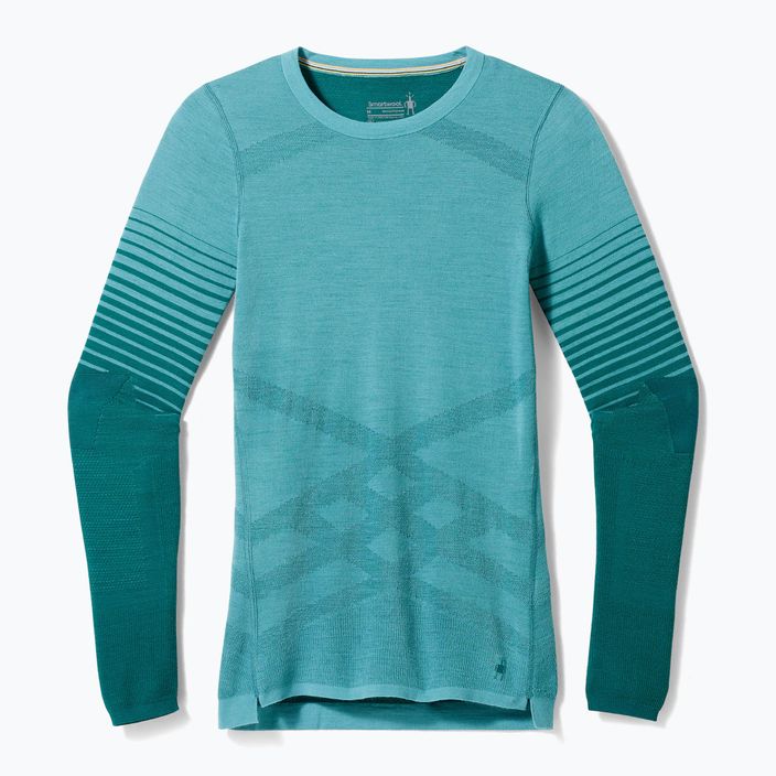 Damen Smartwool Intraknit Thermal Merino Baselayer Pattern Crew cascade longsleeve 7