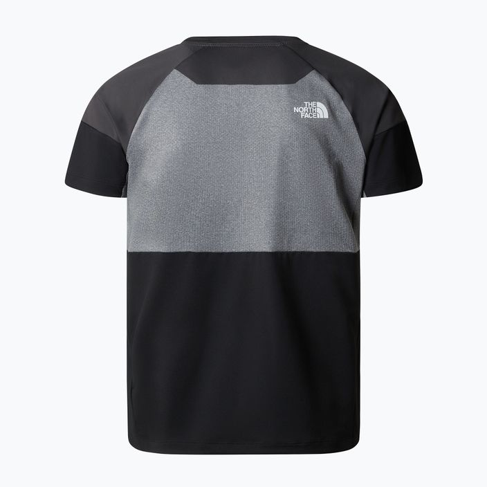 Herren-Trekking-T-Shirt The North Face Bolt Tech Asphalt grau/schwarz 5