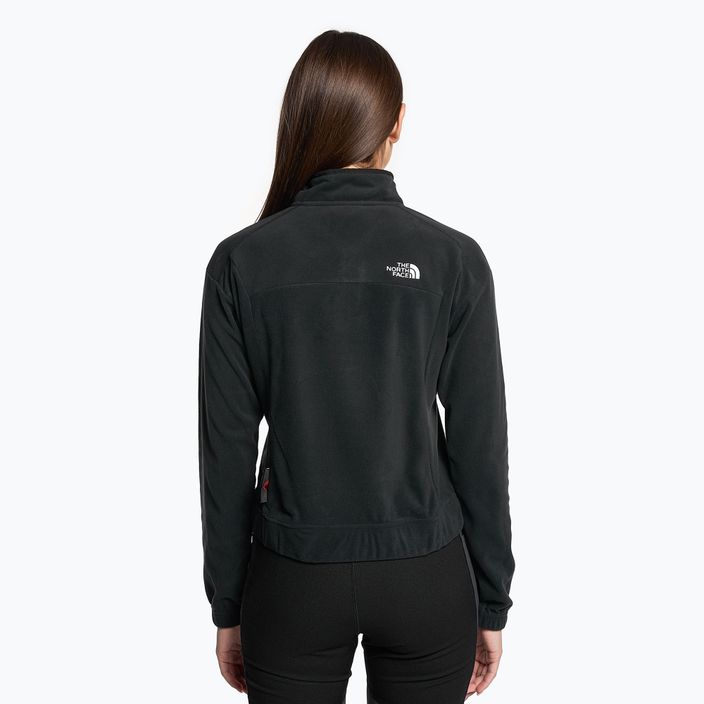 Damen Fleece-Sweatshirt The North Face Homesafe Snap Neck Fleece Pullover schwarz/schwarz 2