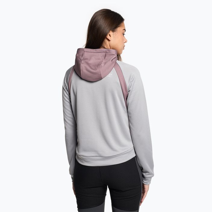 Damen-Trekking-Sweatshirt The North Face Ma Full Zip Fleece meld grey/fawn grey 2