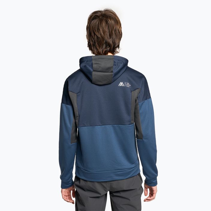 Herren-Trekking-Sweatshirt The North Face Ma Full Zip Fleece schattig blau/summit navy/asphaltgrau 2