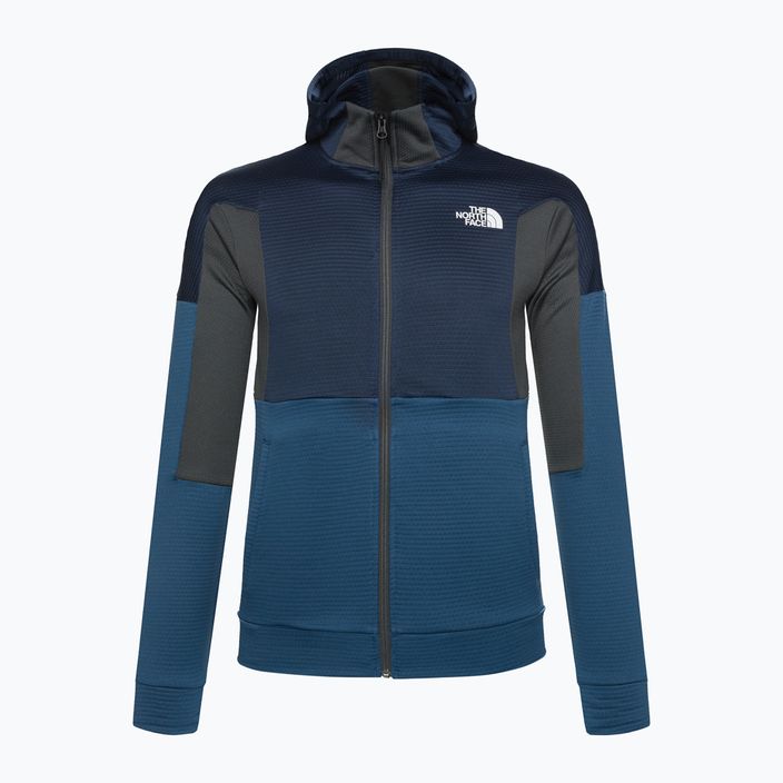 Herren-Trekking-Sweatshirt The North Face Ma Full Zip Fleece schattig blau/summit navy/asphaltgrau 5