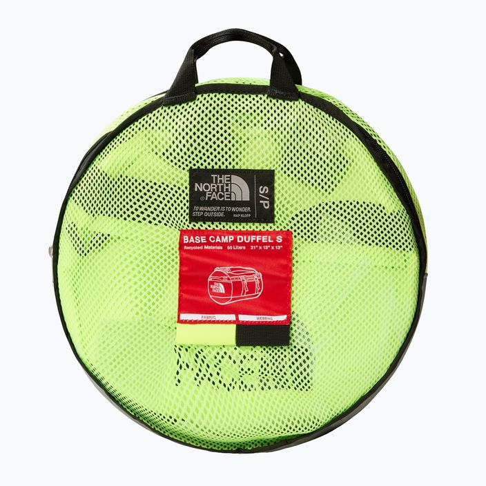 Reisetasche The North Face Base Camp Duffel S 50 l safety green/black 2
