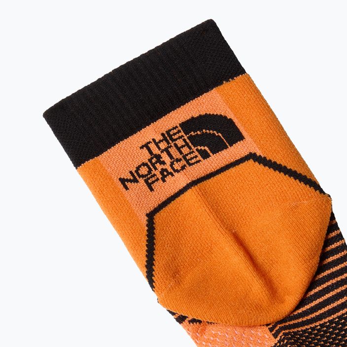 The North Face Trail Run Quarter Laufsocken lebendige Flamme/schwarz 3