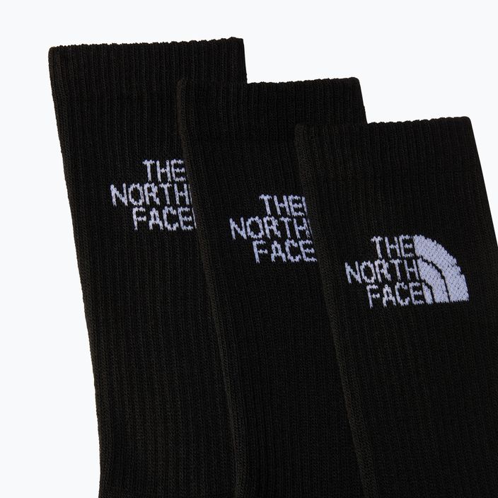 The North Face Multi Sport Cush Crew Socke Trekkingsocken 3 Paar schwarz 2