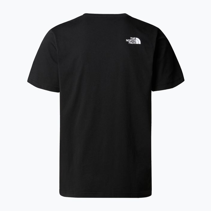 Herren-T-Shirt The North Face Easy schwarz 5