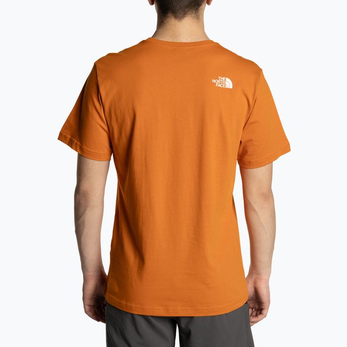The North Face Easy Wüste Rost Herren-T-Shirt 2