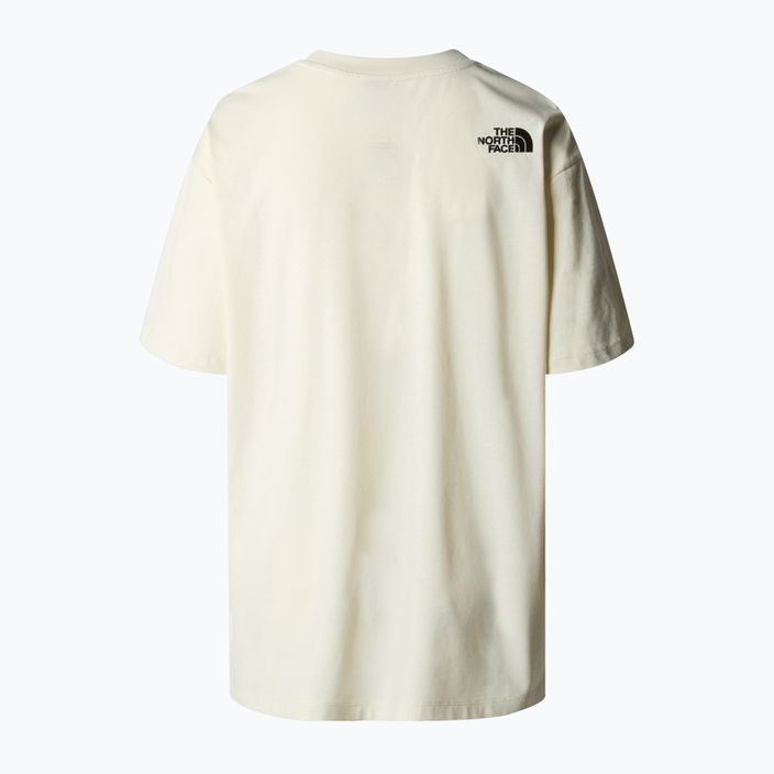 The North Face Damen Essential Oversize Tee weiß dune t-shirt 2