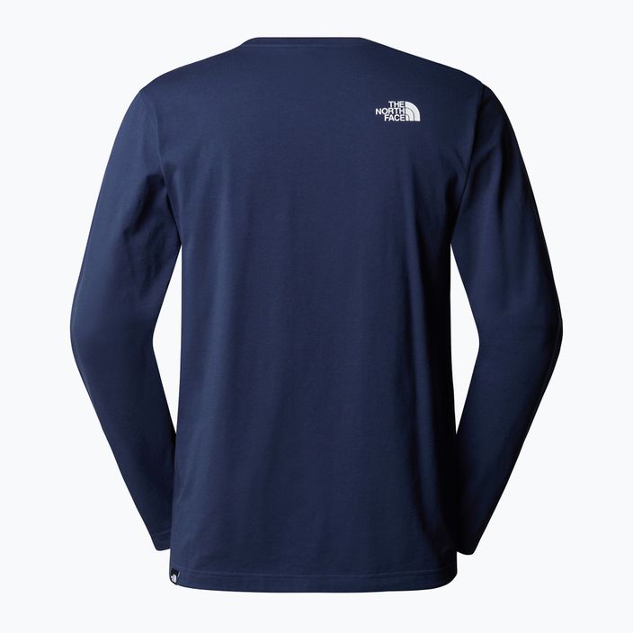 Herren-T-Shirt The North Face Simple Dome Gipfel navy 6