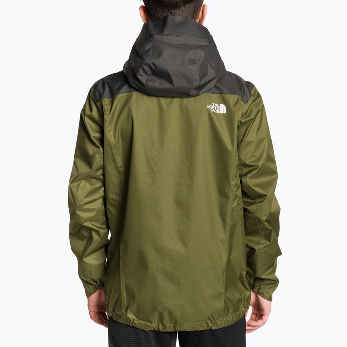 Regenjacke Herren The North Face Quest Zip-In forest olive/asphalt grey 2