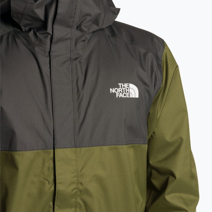 Regenjacke Herren The North Face Quest Zip-In forest olive/asphalt grey 3