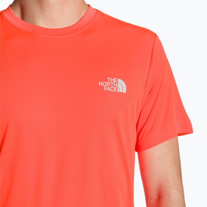 Trekking Shirt T-shirt Herren The North Face Reaxion Red Box vivid flame 3