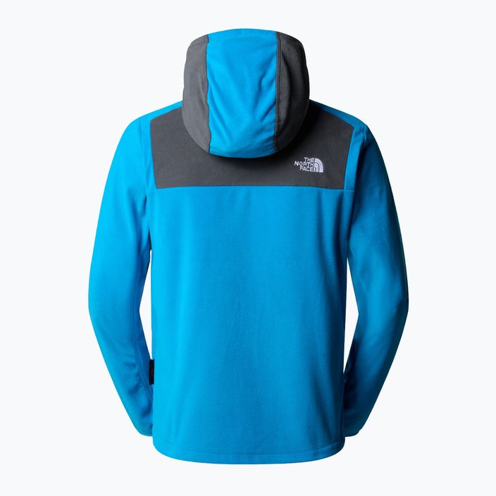Herren-Trekking-Sweatshirt The North Face Homesafe Full Zip Fleece Hoodie geräuchert perlgrau/asphaltgrau 2