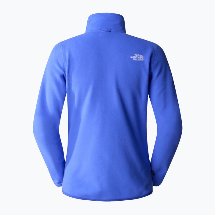 Damen Fleece-Sweatshirt The North Face 100 Glacier FZ solar blau 2