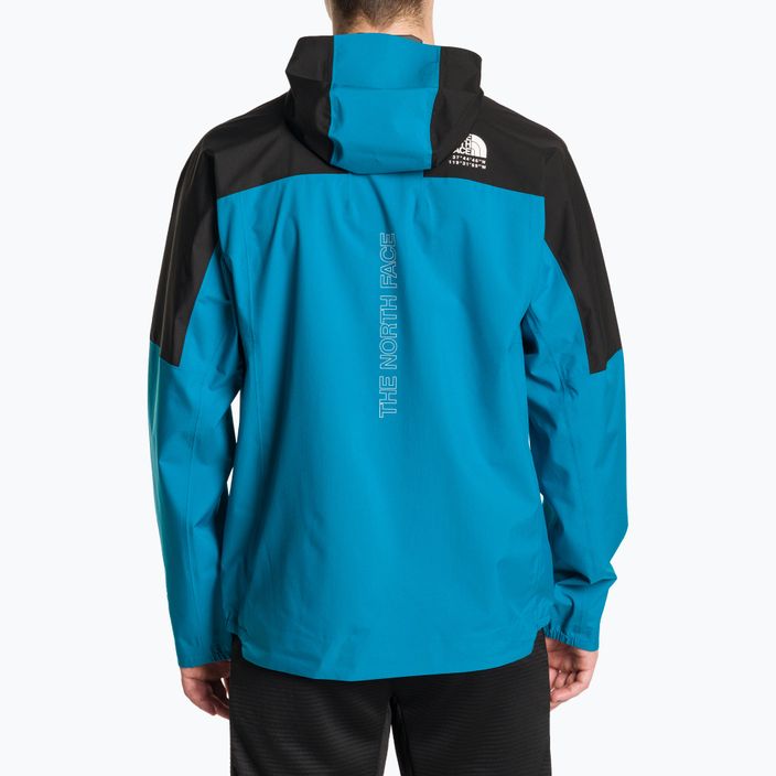 Herren Regenjacke The North Face Sheltered Creek 2.5 L adriatisch blau/schwarz 2