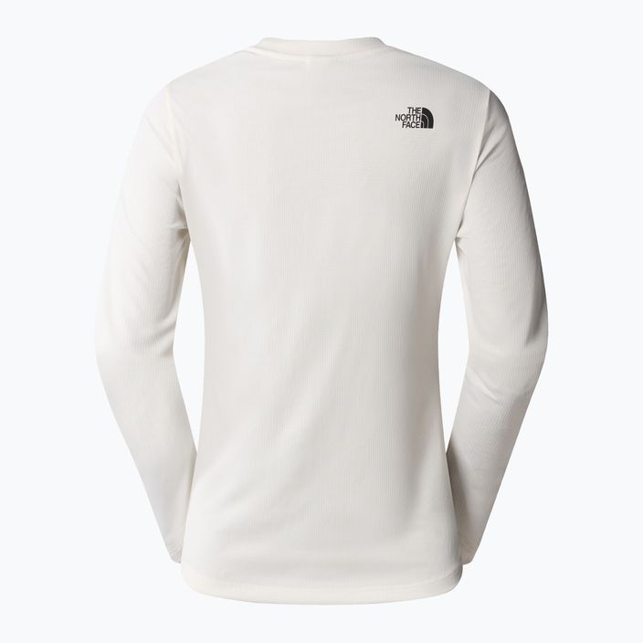 Longsleeve Trekking Damen The North Face Shadow white dune 2