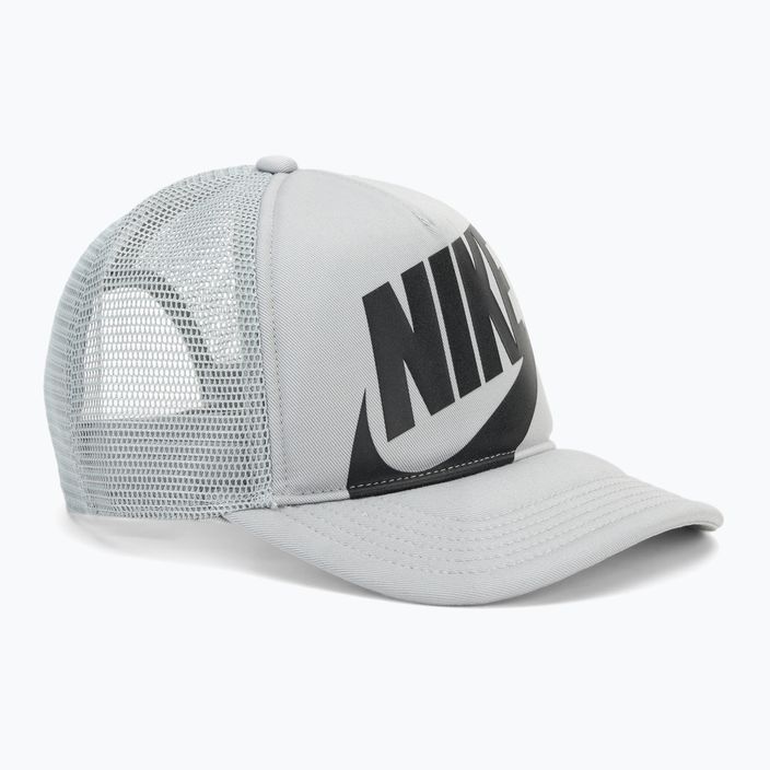 Nike Rise Structured Trucker Kinder Baseballkappe hellgrau/hellgrau/schwarz