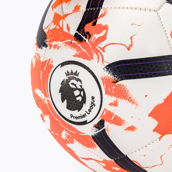 Nike Premier League Fußball Pitch weiß/total orange/schwarz Größe 5 3