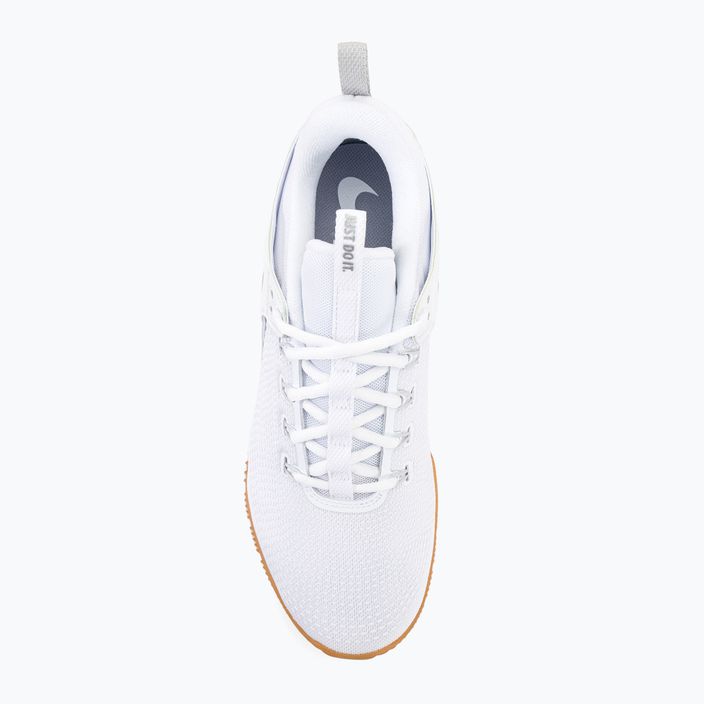 Nike Air Zoom Hyperace 2 LE Weiß/Metallic Silber Weiß Volleyball Schuhe 6