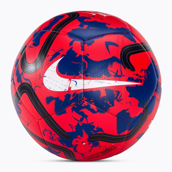 Nike Premier League Fußball Pitch Universität rot/royal blau/weiß Größe 5