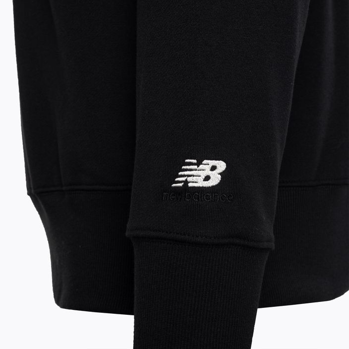 Herren New Balance Athletics Graphic Crew Sweatshirt schwarz 7