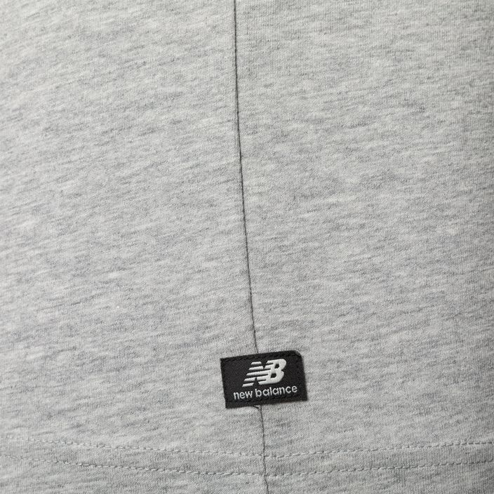 Herren New Balance Essentials Logo sportlich grau T-shirt 7
