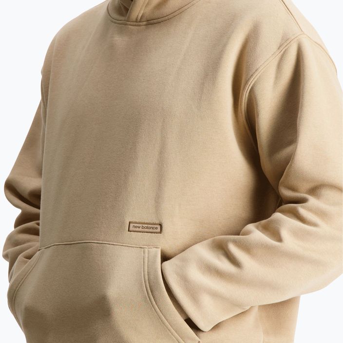 Herren New Balance Essentials Winter Hoodie Weihrauch Sweatshirt 4