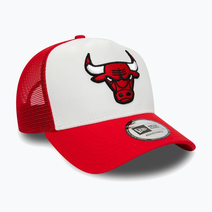 Männer neue Ära Team Farbe Block Trucker Chicago Bulls offen misc Baseballmütze 3