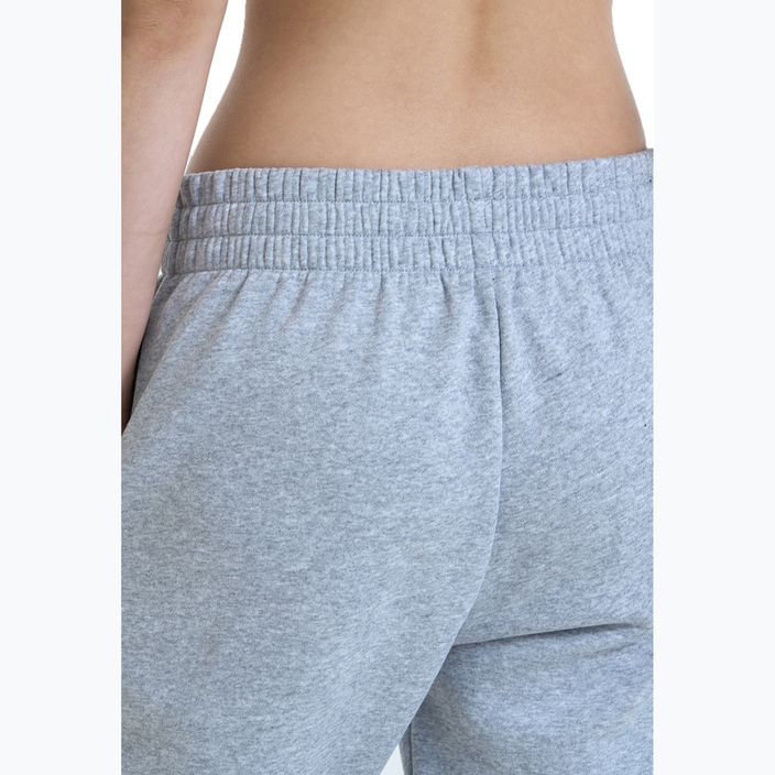 Under Armour Damen Rival Fleece Jogger mod grau hell heather/weiß Hose 7