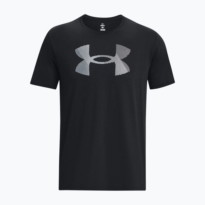 Men's Under Armour Big Logo Fill schwarz/grau/halograu T-Shirt 4