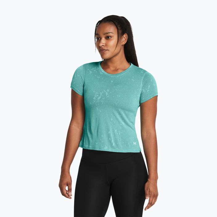 Under Armour Streaker Splatter Damen Laufshirt radial türkis/reflektierend