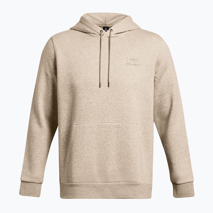 Herren Under Armour Essential Fleece Hoodie timberwolf taupe light hthr/timberwolf taupe 4